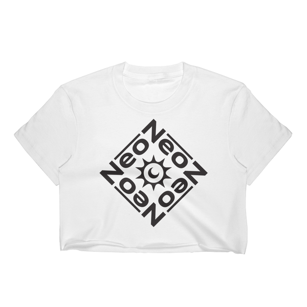 Inverted Diamond Crop Tee