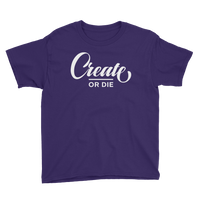 Create or Die Youth Tee