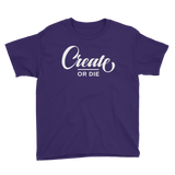 Create or Die Youth Tee