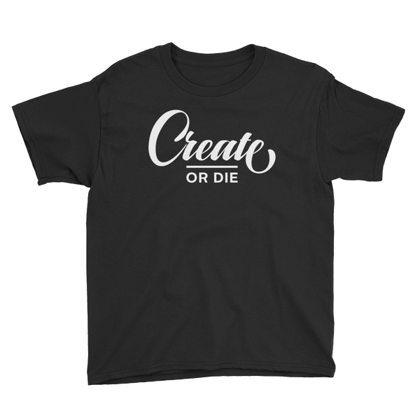 Create or Die Youth Tee