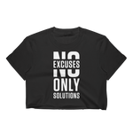 No Excuses Crop Tee