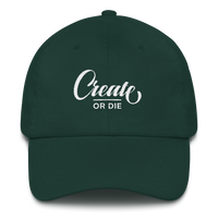 Create or Die Dad Cap