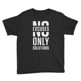 No Excuses Youth Tee