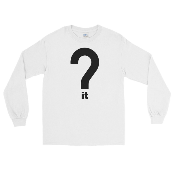 Inverted Question It Long Tee